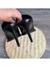 Barbara Bui Black Heels Size EU 38 - photo 5