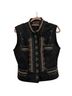 Double D Ranch Embroidered Leather Vest Vest - photo 1