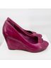 Cole Haan Solid Pink Purple Wedges Size 8 1/2 - photo 4