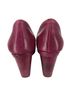 Cole Haan Solid Pink Purple Wedges Size 8 1/2 - photo 2
