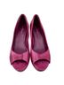 Cole Haan Solid Pink Purple Wedges Size 8 1/2 - photo 1