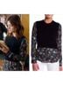 Veronica Beard Floral Black Multi Color Sweater Vest Size S - photo 4
