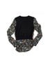 Veronica Beard Floral Black Multi Color Sweater Vest Size S - photo 2