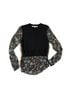 Veronica Beard Floral Black Multi Color Sweater Vest Size S - photo 1