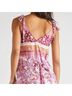 Free People 100% Polyester Floral Purple Pink Jacket Size M - photo 4