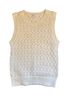 Minnie Rose White Sleeveless Top Size M - photo 1