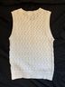Minnie Rose White Sleeveless Top Size M - photo 3