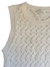 Minnie Rose White Sleeveless Top Size M - photo 2