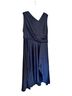 Taylor 100% Polyester 100% Polyester Blue Cocktail Dress Size 16 - photo 1