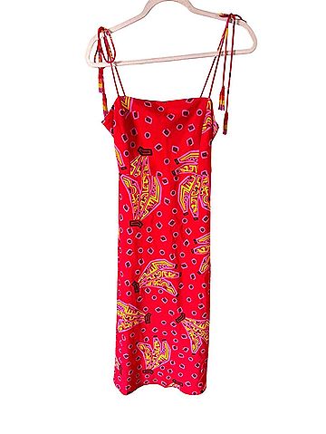 House of Harlow 1960 Retro Tiki Banana Print Dress Casual Dress (view 1)