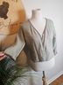 Route 66 Floral Gray Green Cardigan Size XL - photo 7
