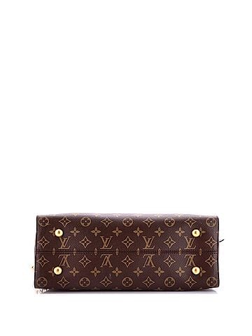 Louis Vuitton Tuileries Handbag Monogram Canvas with Leather (view 2)