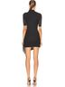 Jonathan Simkhai Print Black Cocktail Dress Size M - photo 5