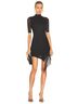 Jonathan Simkhai Print Black Cocktail Dress Size M - photo 2