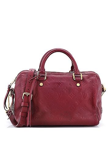 Louis Vuitton Speedy Bandouliere Bag Monogram Empreinte Leather 25 (view 1)