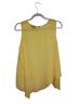 Vince Camuto 100% Polyester Yellow Sleeveless Top Size M - photo 2