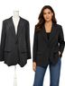 Vince Camuto 90% Polyester 10% Spandex 100% Polyester Black Blazer Size L - photo 1