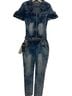 Dazzle Blue Jumpsuit Size 9 - photo 1