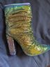 Hot Topic Multi Color Ankle Boots Size 6 1/2 - photo 9