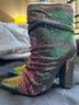 Hot Topic Multi Color Ankle Boots Size 6 1/2 - photo 7
