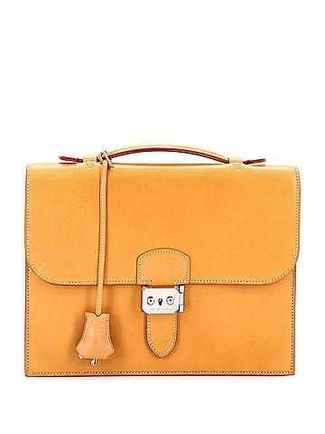 Hermès Sac a Depeches Bag Vache Natural 27 (view 1)