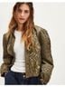 Free People 100% Polyester Green Jacket Size XS - photo 6