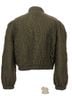 Free People 100% Polyester Green Jacket Size XS - photo 2