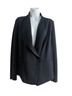Vince. 100% Polyester 87% Cotton 11% Rayon 2% Elastane 53% Polyester 47% Viscose Black Blazer Size 6 - photo 1