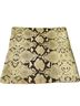 Clare V. 100% Leather Snake Print Tan Red Black Clutch One size - photo 2
