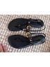 Tory Burch Black Sandals Size 7 1/2 - photo 6