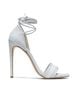 Stuart Weitzman 100% Leather Solid Gray White Heels Size 6 - photo 4