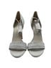 Stuart Weitzman 100% Leather Solid Gray White Heels Size 6 - photo 1