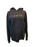 Comfrt Black Pullover Hoodie Size S - photo 1