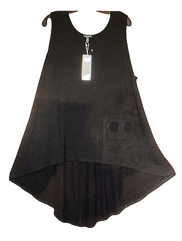 Eileen Fisher scoop neck tunic Sleeveless Top (view 1)
