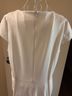 Studio I 95% Polyester 5% Spandex 100% Polyester Solid White Cocktail Dress Size 16 - photo 7