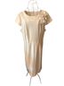 Studio I 95% Polyester 5% Spandex 100% Polyester Solid White Cocktail Dress Size 16 - photo 1