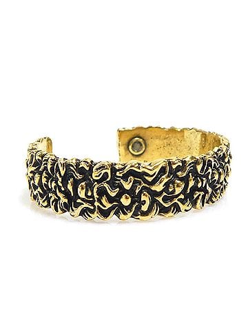 Gucci GUCCI Bangle Metal Gold Women's r10570a (view 2)