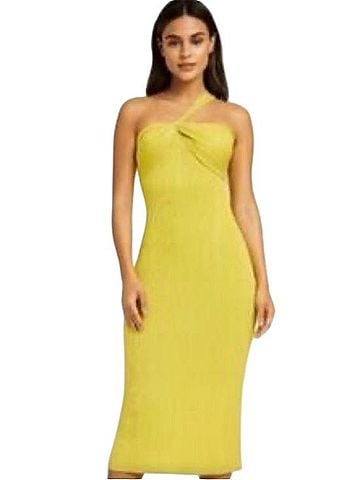 House of Harlow 1960 Asymmetric One-Shoulder Midi Dress Casual Dress (view 1)