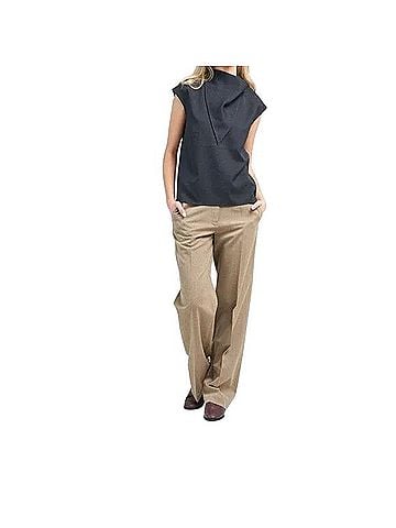 Tibi Chalky Drape Handkerchief Top Sleeveless Blouse (view 1)