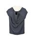 Tibi Chalky Drape Handkerchief Top Sleeveless Blouse - photo 4