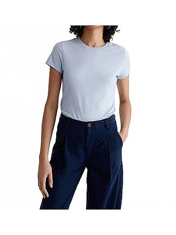 AG Jeans Ena Crew Shirt in Blue Whisper (view 2)