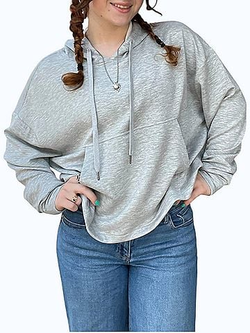 Hyfve Scuba Pullover Top in Grey (view 2)