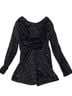 Fashion Nova Black Romper Size L - photo 2