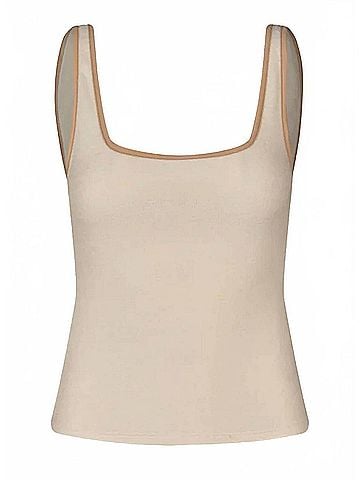Johanna Ortiz Reinvention Terry Top in Ecru (view 1)