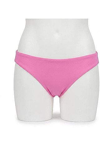 Steve Madden Basic Hipster Bikini Bottom in Neon Pink (view 1)