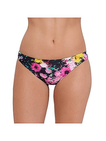 Steve Madden Basic Hipster Bottom Bikini in Dazy Fields (view 2)