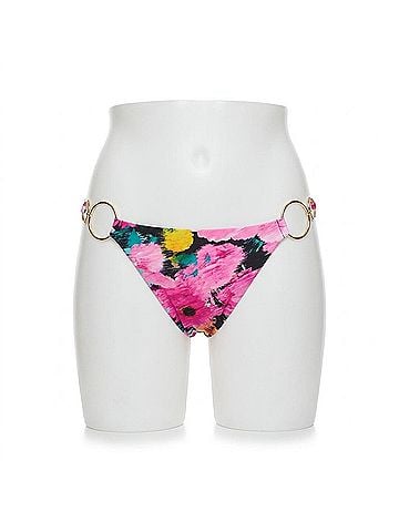 Steve Madden Strap Side Gold Double Ring Bottoms in Dazy Fields (view 1)