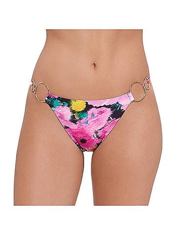 Steve Madden Strap Side Gold Double Ring Bottoms in Dazy Fields (view 2)