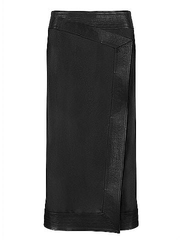 Johanna Ortiz Winter Scents Midi Skirt in Black (view 1)