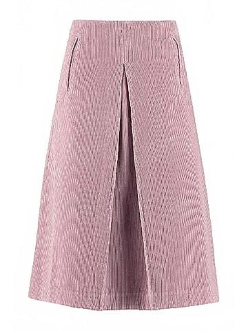 Baum Und Pferdgarten Women's Elegant Midi Skirt in Lavender (view 1)